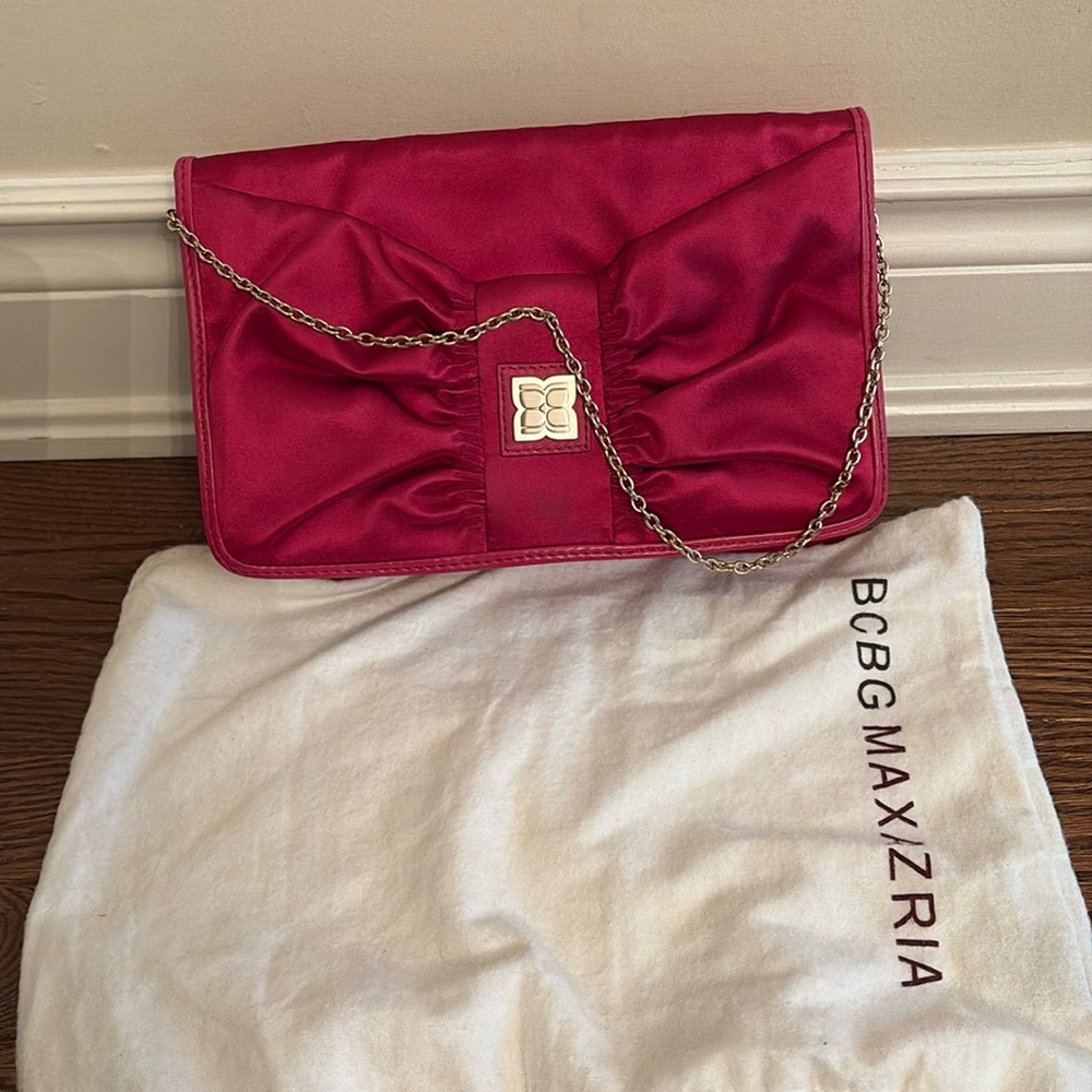 Very beautiful pink BCBG hand bag